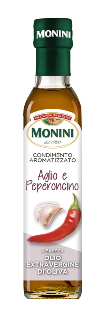 IF Monini olívaolaj fokhagyma-chili 250ml