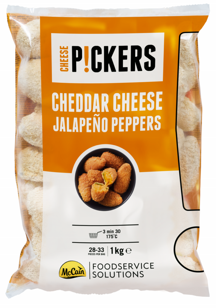 Mc Jalapeno paprika Cheddar sajttal