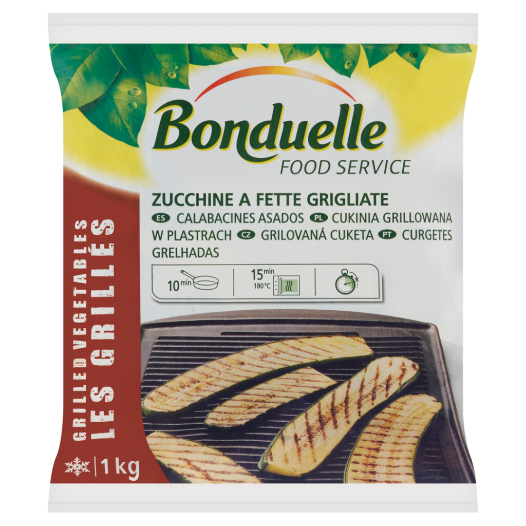 Bonduelle grillezett cukkini 1000g