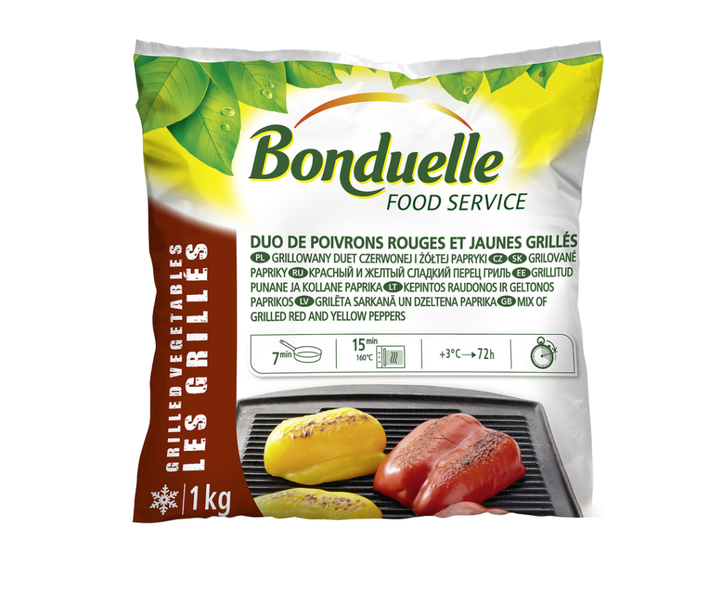 Bonduelle grillezett paprika duó 1000g