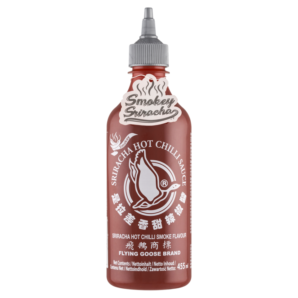 HI-Sriracha Szósz-smokey chili 455 ml