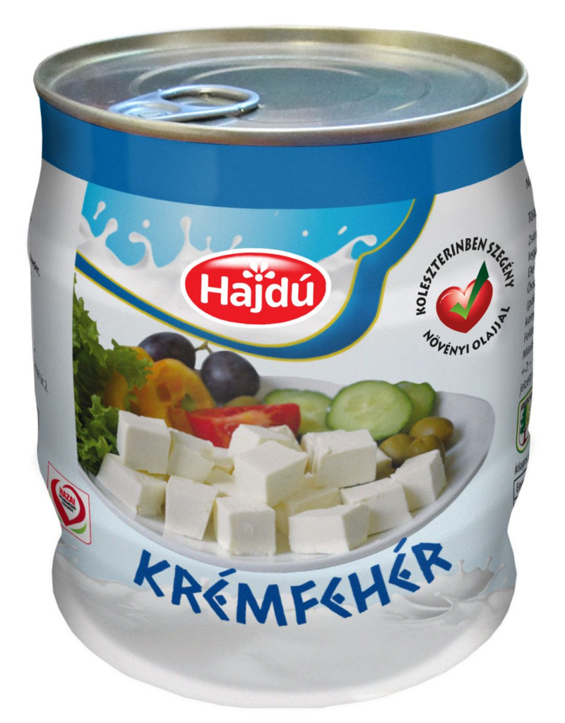 KT Hajdú krémfehér hordós 500g