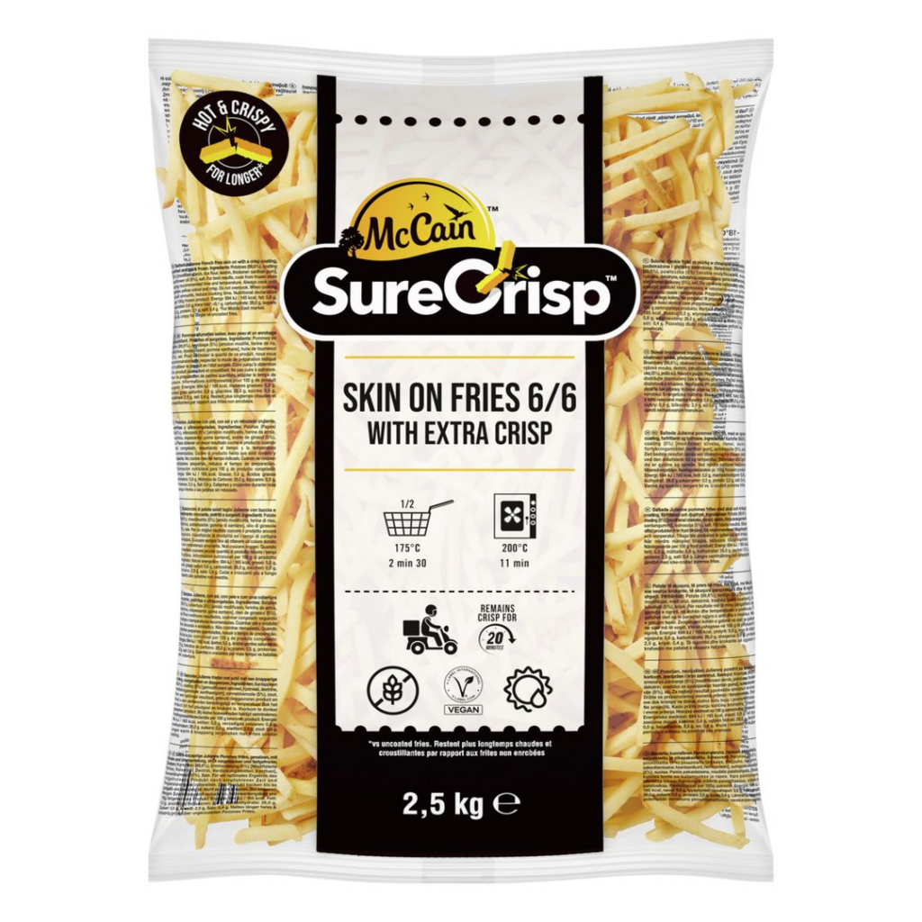 Mc Sure Crisp Julienne (bevonatos, héjas)