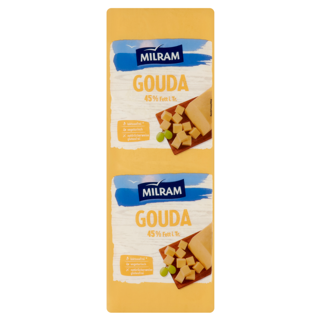 WL Milram Gouda sajt 45% (3 kg tömb)